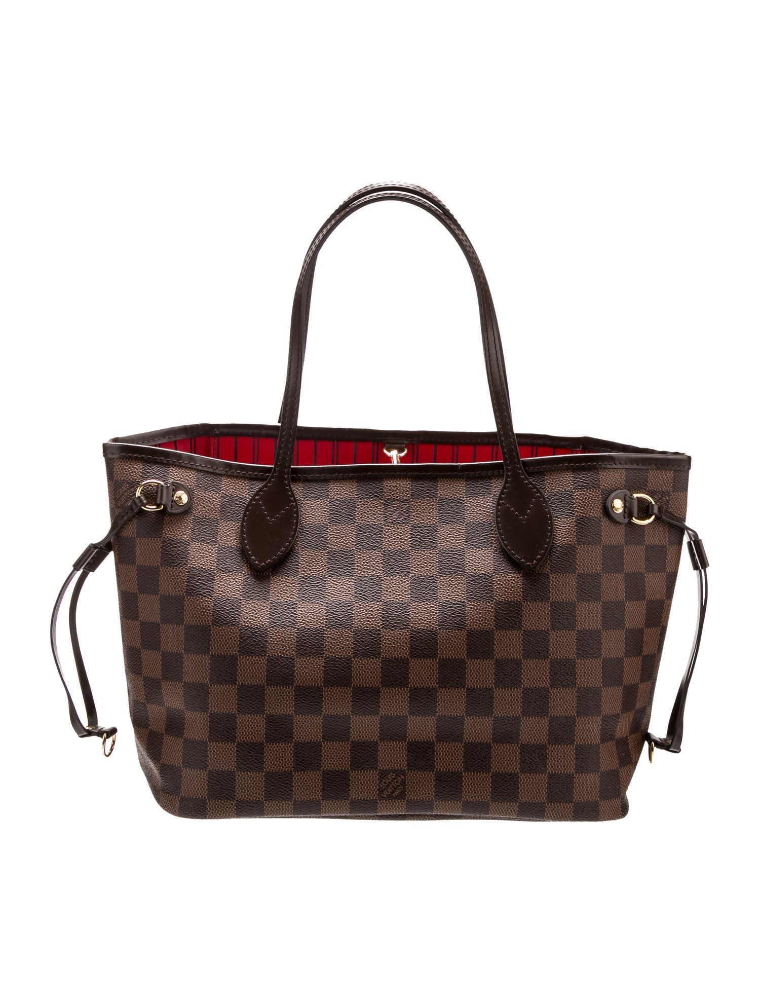 Louis Vuitton Damier Ebene Neverfull w/Pouch PM